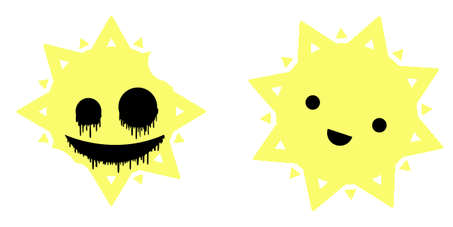 Just Shapes & Beats Sun Animated Cursor
