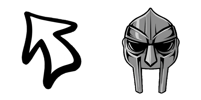 MF Doom Helmet Cursor