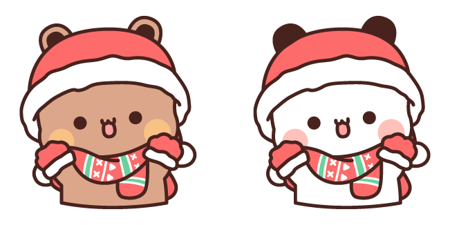 Christmas Bubu & Dudu Cursor