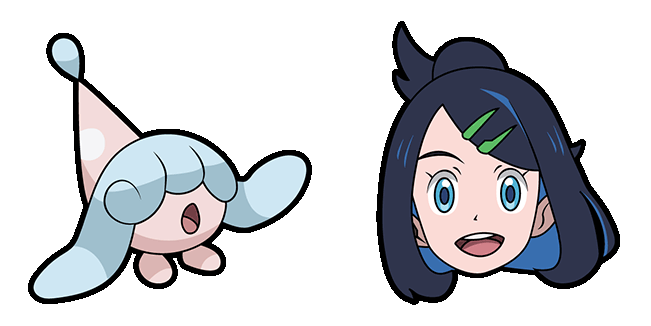 Pokemon Horizons Liko & Hatenna Animated Cursor