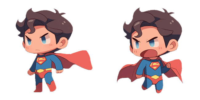 DC Chibi Superman Cursor