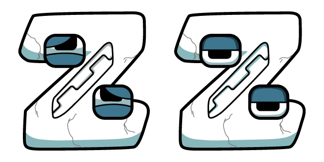 Alphabet Lore Z Cursor
