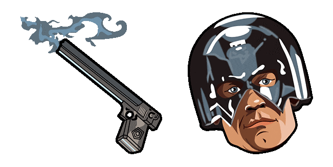 Mortal Kombat Peacemaker & Gun Animated Cursor