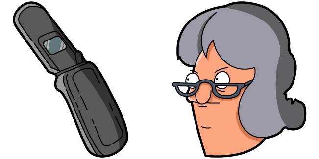 Bob’s Burgers Gloria Genarro & Phone Cursor