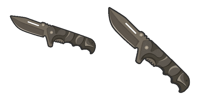 Combat Knife Animated Cursor