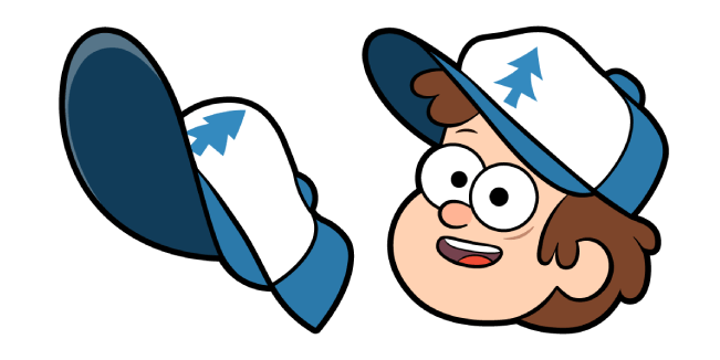Gravity Falls Dipper Pines & Trucker Hat Cursor