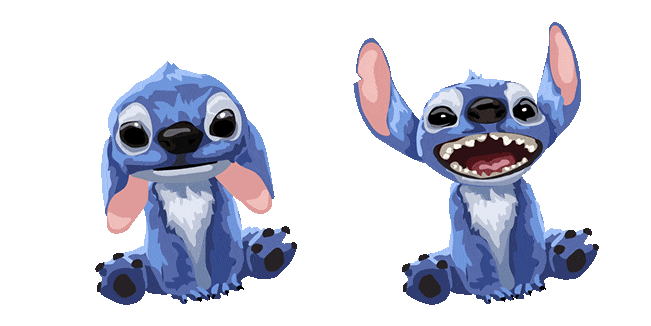 Funny Stitch Animated Cursor