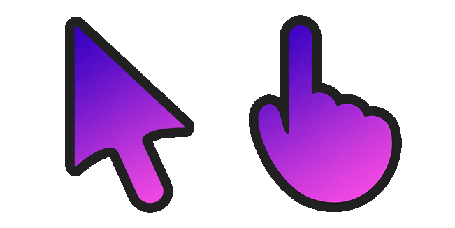 Purple Gradient Animated Cursor