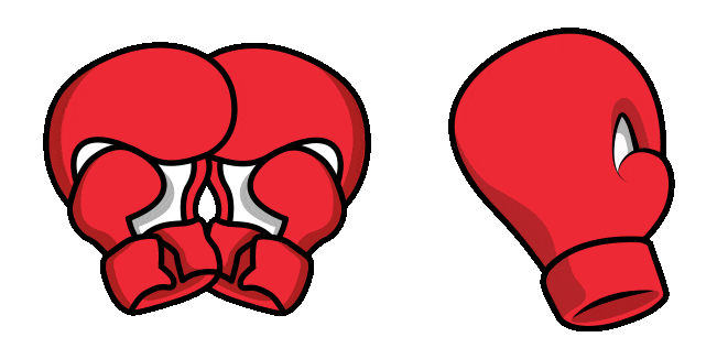 Red Boxing Gloves Animated Cursor