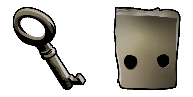 Little Nightmares Mono & Key Animated Cursor