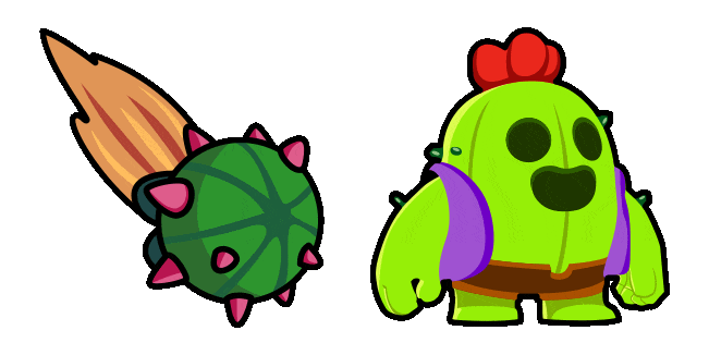 Brawl Stars Spike Animated Cursor