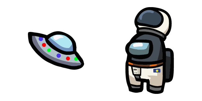 Among Us Astronaut Skin &  UFO Pet Cursor