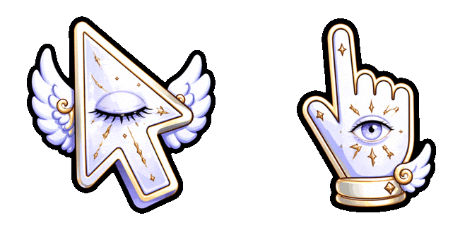 Angelcore Winged Eye Animated Cursor