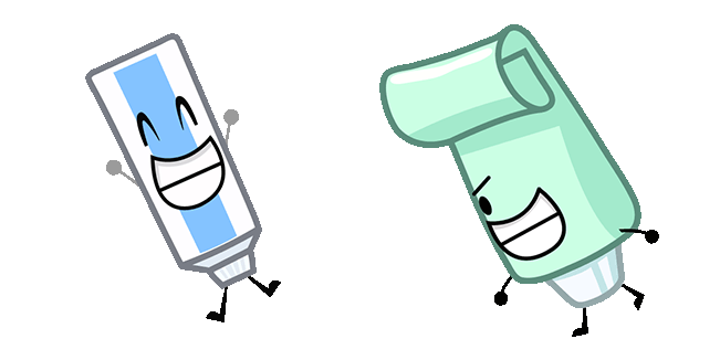 Battle for Dream Island Toothpaste Animated Cursor