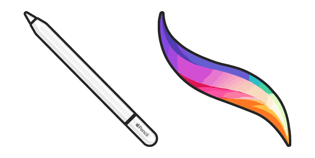Procreate Logo & Apple Pencil Cursor