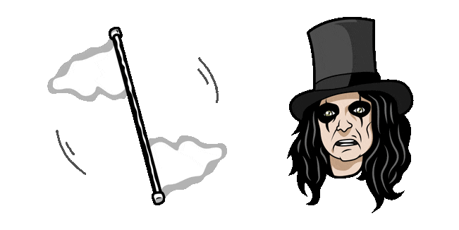 Alice Cooper & Stick Animated Cursor