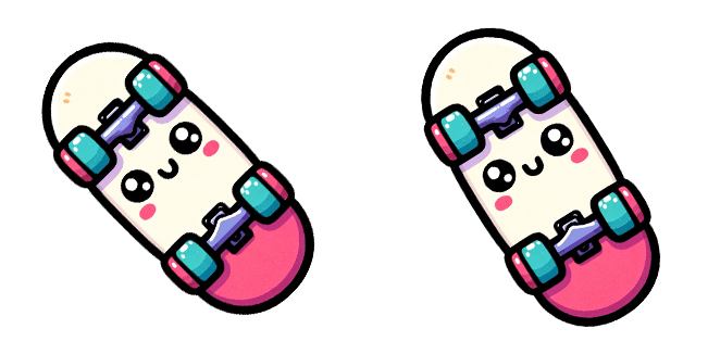 Cute Skateboard Cursor