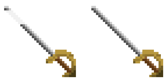 Adventure Time Small Sword Pixel Animated Cursor