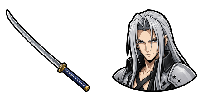 Final Fantasy VII Rebirth Sephiroth & Masamune Cursor