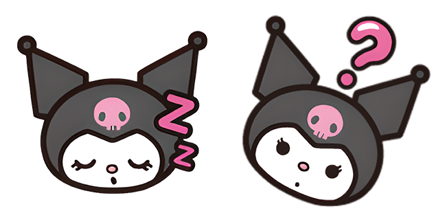 Sanrio Sleeping Kuromi Cursor