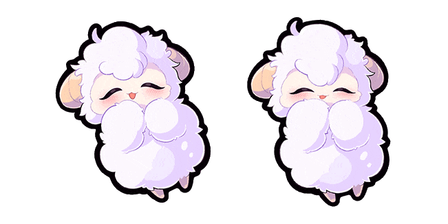 Cute Little Sheep Animated Cursor