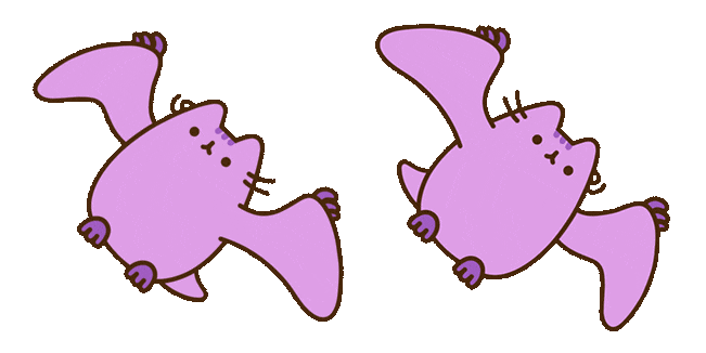 Pusheen the Bat Animated Cursor