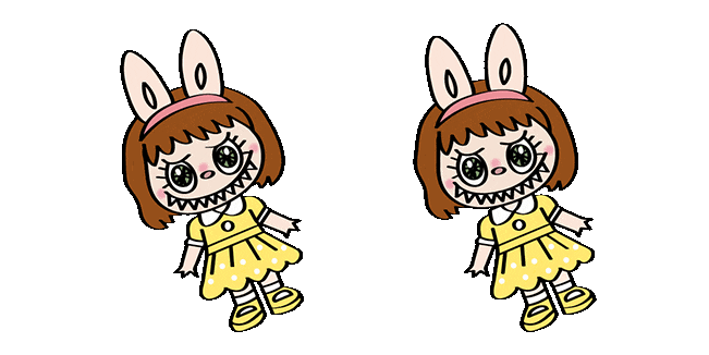 Labubu Dolly Animated Cursor