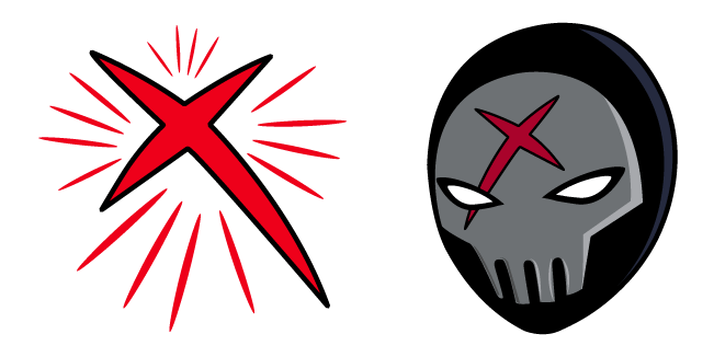 Teen Titans Red X & Zynothium Cursor