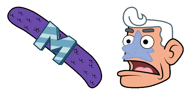 SpongeBob Mermaid Man & Belt Animated Cursor