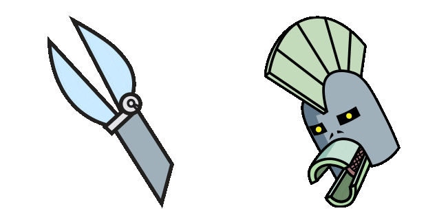 Aqua Teen Hunger Force Cybernetic Ghost Animated Cursor