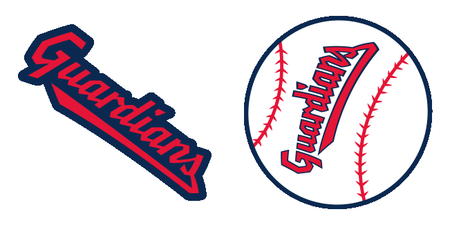 Baseball Cleveland Guardians Animated Cursor