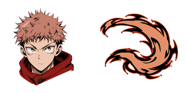 Jujutsu Kaisen Yuji Itadori Cursed Energy Slash Cursor