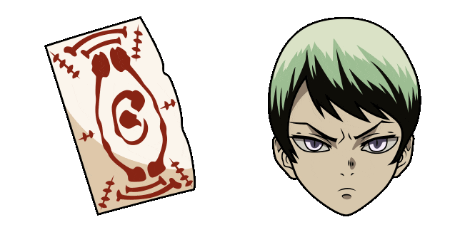 Demon Slayer Yushiro & Blindfold Animated Cursor