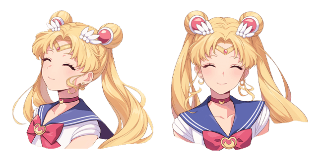 Smiling Sailor Moon Cursor