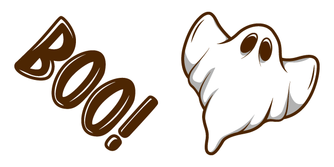 Halloween Ghost & Boo! Cursor