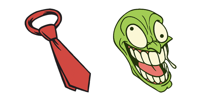 The Mask & Red Tie Cursor