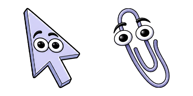 Retro Microsoft Clippy Cursor