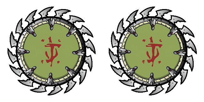 Doom Shield Saw Animated Cursor