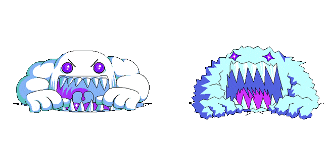 Cloud Monster Animated Cursor