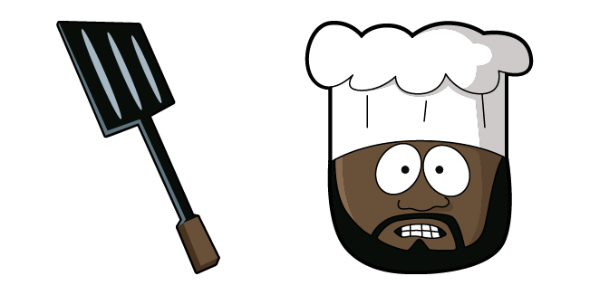 South Park Chef & Spatula Cursor