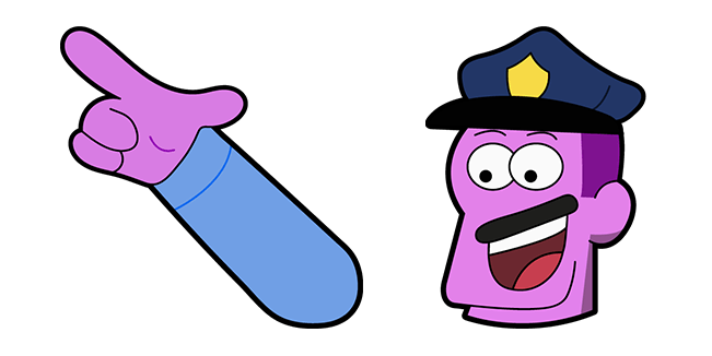 Big City Greens Officer Keys Cursor
