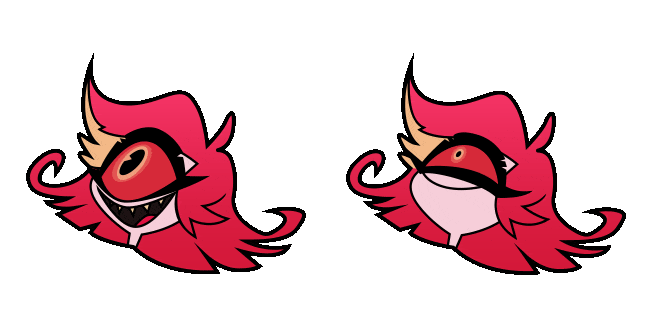 Hazbin Hotel Niffty Animated Cursor