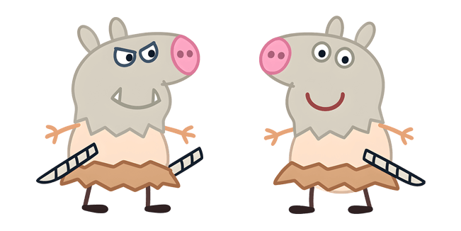 Inosuke Hashibira x Peppa Pig Cursor
