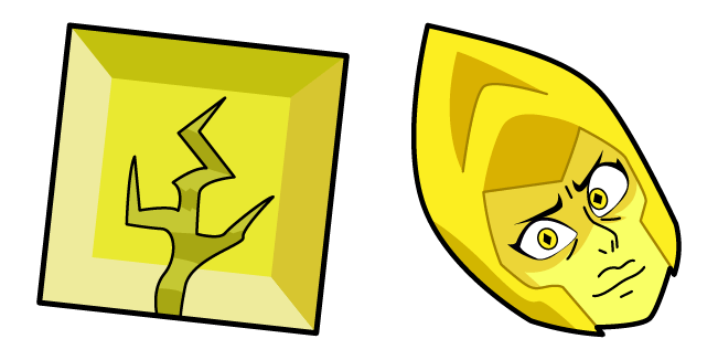 Steven Universe Yellow Diamond Cursor