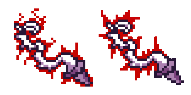 Deltarune Twisted Sword Animated Cursors