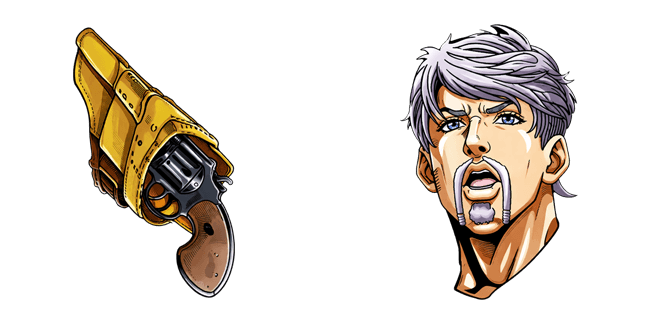 JoJo's Bizarre Adventure Ringo Roadagain & Revolver Cursor