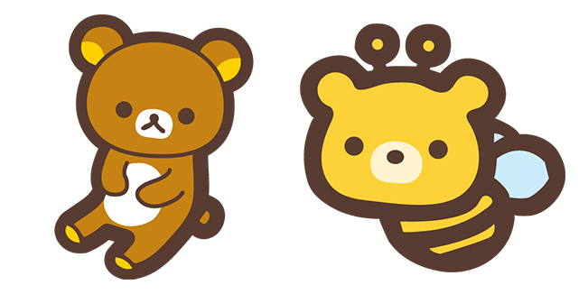 San-X Rilakkuma & Kumanbachi Cursor