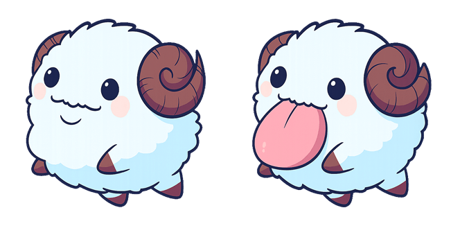 Cute Poro League of Legends Cursor