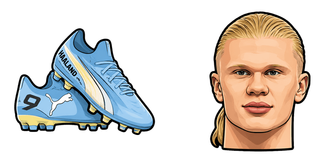 Erling Haaland & Puma Boots Cursor