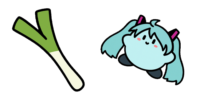 Kirby x Vocaloid Hatsune Miku Cursor
